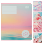 Тетрадь ученическая школьная ZiBi Texture 96 листов в клетку (ZB25.1792K)