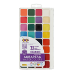 Фарби акварельні медові 32 кольори ZiBi Classic (ZB.6574)