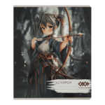 Тетрадь предметная с истории ZiBi Anime в клетку 48 листов (ZB.1704-22)