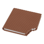 Блокнот ZiBi Waffle 90х90 мм 80 листов нелинованный ароматизированная обложка (ZB.12470-25)