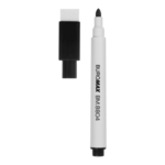 Маркер для сухостираемых досок Buromax 1-2 мм черный (BM.8804)