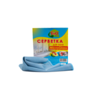 Салфетка микрофибра для стекла 30х30 1шт ЕКО+ (ec.21422)
