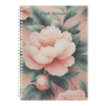 Тетрадь для записей Buromax Arabeski B5 80 листов в клетку, пластиковая обложка (BM.2586-10)