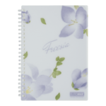 Тетрадь для записей Buromax Arabeski A5 80 листов в клетку, пластиковая обложка (BM.2587-26)