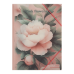 Папка на гумках А4 Buromax Arabeski матовий непрозорий пластик (BM.3908-10)