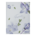 Папка на гумках А4 Buromax Arabeski матовий непрозорий пластик (BM.3908-26)