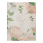 Папка на гумках А4 Buromax Arabeski матовий непрозорий пластик (BM.3908-27)