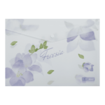 Папка-конверт на кнопці Buromax Arabeski А4, матовий непрозорий пластик (BM.3943-26)