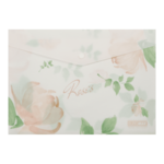 Папка-конверт на кнопці Buromax Arabeski А4, матовий непрозорий пластик (BM.3943-10)