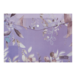 Папка-конверт на кнопці Buromax Arabeski А4, матовий непрозорий пластик (BM.3943-48)