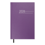 Ежедневник датированный 2026 Buromax Zest A5 из бумвинила 320 страниц фиолетовый (BM.21167-07)