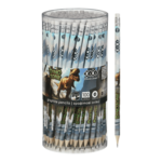 Олівець графітовий HB ZiBi Dino з гумкою (ZB.2325)