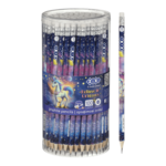 Олівець графітовий HB ZiBi Unicorn з гумкою (ZB.2326)