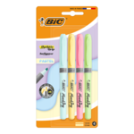 Текст-маркер BIC Grip 4шт блистер (bc964859)
