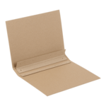 Папка архівна Buromax, з планками для підшивки документів, А4, картон 1,5 мм, крафт (BM.3338)