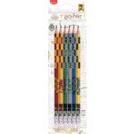 Набір олівців графітових Maped Harry Potter HB, з гумкою, блістер (6 шт) (MP.851701)