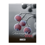 Календарь настенный 2026 Buromax А3 на 1 пружину, Emphasis on color (BM.210602)