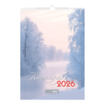 Календарь настенный 2026 Buromax А3 на 1 пружину, Seasons landscape (BM.210603)