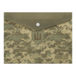 Папка-конверт на кнопці А5 Buromax Military матова (BM.3919-04)