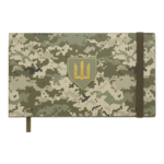 Еженедельник датированный 2026 Buromax Military из искусственной кожи 153x87 мм 128 страниц светло-зеленый (BM.2908-15)