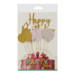 Набор топперов Buromax Happy birthday 10 шт (BM.98500)