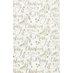 Бумага подарочная Buromax 50х70см, рулон, тиснение фольгой (BM.25550)