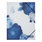 Папка на гумках A5 Buromax Arabeski матовий напівпрозорий пластик (BM.3907-03)