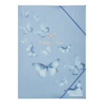 Папка на гумках A4 Buromax Arabeski матовий напівпрозорий пластик (BM.3908-45)