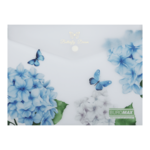 Папка-конверт на кнопці A5 Buromax Arabeski матовий напівпрозорий пластик (BM.3919-00)