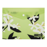 Папка-конверт на кнопці A5 Buromax Arabeski матовий напівпрозорий пластик (BM.3919-15)