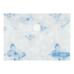 Папка-конверт на кнопці A7 Buromax Arabeski матовий напівпрозорий пластик (BM.3923-31)