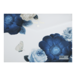 Папка-конверт на кнопці A4 Buromax Arabeski матовий напівпрозорий пластик (BM.3943-03)