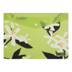 Папка-конверт на кнопці A4 Buromax Arabeski матовий напівпрозорий пластик (BM.3943-15)