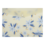 Папка-конверт на кнопці A4 Buromax Arabeski матовий напівпрозорий пластик (BM.3943-53)