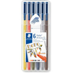 Набор фломастеров STAEDTLER triplus my colours Boho, 6 цветов, 1 мм (ST.323SB6CS13)