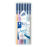 Набор фломастеров STAEDTLER triplus my colours Hygge, 6 цветов, 1 мм (ST.323SB6CS1202)