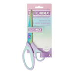 Канцелярские ножницы Buromax Pastel 215 мм с резиновыми вставками (BM.4542-26)