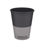 Стакан бумажный для кофе BUROCLEAN Graphite Cup 400 мл, 50 шт/уп (1080046)