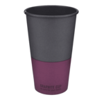 Стакан бумажный для кофе BUROCLEAN Graphite Cup 500 мл, 50 шт/уп (1080047)