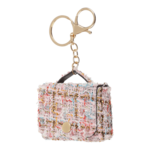 Брелок-сумочка Tweed Charm 3, 6х3х5 см, поліуретан, поліефір, Zibi (ZB.707752.3)