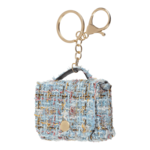 Брелок-сумочка Tweed Charm 5, 6х3х5 см, поліуретан, поліефір, Zibi (ZB.707752.5)