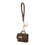 Брелок-сумочка Leo Charm 2, 6х3х5 см, поліуретан, коричневий, Zibi (ZB.707753.2)