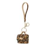 Брелок-сумочка Leo Charm 6, 6х3х5 см, поліуретан, світло-коричневий, Zibi (ZB.707753.6)