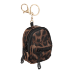Брелок-рюкзачок Wild Charm, 8х5х11 см, поліуретан, какао, Zibi (ZB.707755.1)