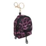 Брелок-рюкзачок Wild Charm 3, 8х5х11 см, поліуретан, фіолетовий, Zibi (ZB.707755.3)