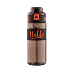 Пляшка для води 500 мл, чорна, Zibi Hello (ZB.3030-01)