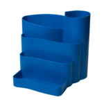 Подставка пластиковая фигурная Арника, синий (81044)