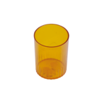 Стакан пластиковый для ручек Арника, лимон (81878)