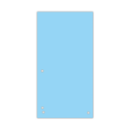 Индекс-разделитель Donau, 105х230 мм, 100 шт, картон, синий (8620100-10PL)
