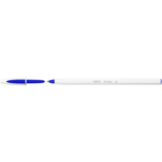 Ручка шариковая BiC Cristal Up с белым шестигранным корпусом Синяя (bc949879)
